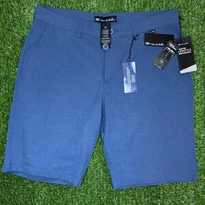 Travis Mathew Men's Azure Flat Front Shorts